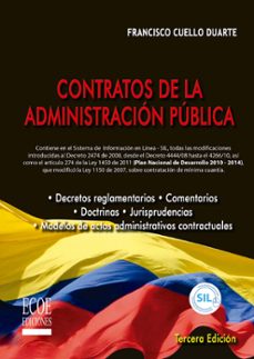 contratos de la administracion publica (ebook)-francisco cuello-9781449277253