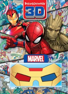 busca y encuentra 3d marvel-9781503773653