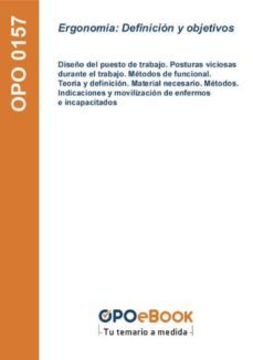 ergonomia: definicion y objetivos (ebook)-9781524306953