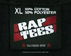 rap tees: a collection of hip-hop t-shirts 1980-1999-ross schwartzman-9781576877753