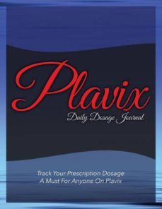 plavix daily dosage journal-9781633837553