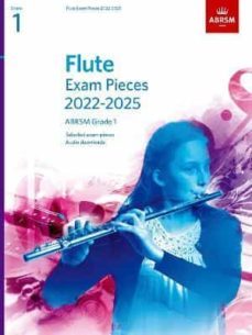 flute exam pieces from 2022, abrsm grade 1: selected from the syllabus from 2022. score & part, audio downloads-9781786014153