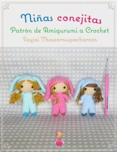 niñas conejitas, patron de amigurumi a crochet (ebook)-9781910407653
