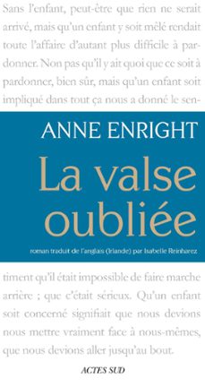 la valse oubliee (ebook)-anne enright-9782330013653