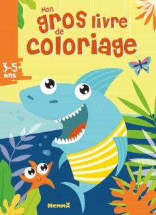 mon gros livre de coloriage (requin)-9782508050053