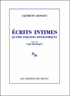 ecrits intimes (ebook)-clement rosset-9782707345653
