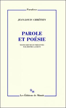 parole et poesie (ebook)-jean louis chretien-9782707348753