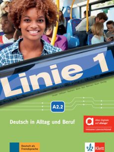 linie 1 a2.2 kursbuch und arbeitsbuch - edición híbrida allango-9783126072953