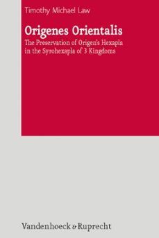 origenes orientalis (ebook)-timothy michael law-9783647534053