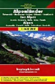 los alpes, mapa de carreteras (1:500000) (freytag & berndt)-9783707904253