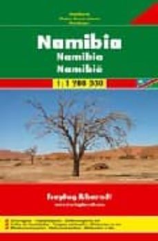 namibia, mapa de carreteras (1:1200000) (freytag & berndt)-9783707905953