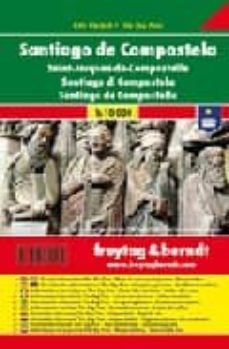 santiago de compostela city pocket, plano callejero (1:10000)-9783707911053