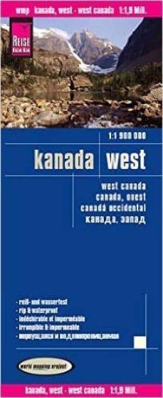 canada oeste 1:1.900.000 impermeable-9783831773053