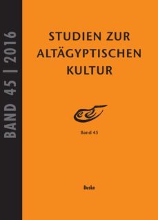 studien zur altagyptischen kultur band 45 (ebook)-9783875489453
