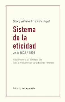 sistema de la eticidad-georg wilhelm friedrich hegel-9786316522153