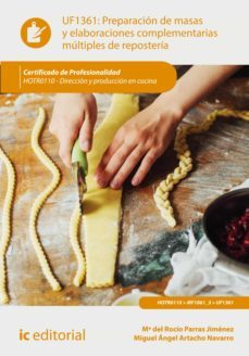 preparacion de masas y elaboraciones complementarias multiples de reposteria. hotr0110 (ebook)-mª del rocío parras jiménez-miguel ángel artacho navarro-9788411033053