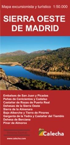 sierra oeste de madrid. mapa excursionista y turistico-9788412386653