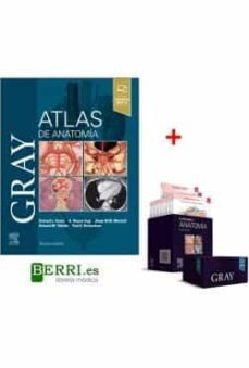 lote gray anatomia: gray, atlas de anatomia + gray, flashcards de anatomia-richard l. drake-9788413826653