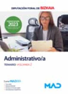 administrativo/a diputacion foral de bizkaia-9788414272053