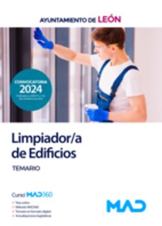 limpiador/a de edificios. temario. ayuntamiento de leon-9788414279953