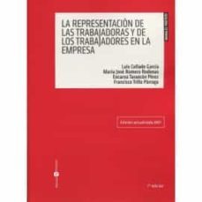 la representacion de las trabajadoras y de los trabajadores en la empresa-9788418330353