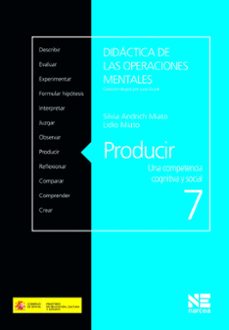 producir una competencia cognitiva y social: didactica de las ope raciones mentales-silvia andrich miato-9788427719453
