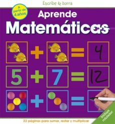 matematicas ¡escribe,borra y aprende!-9788428537353
