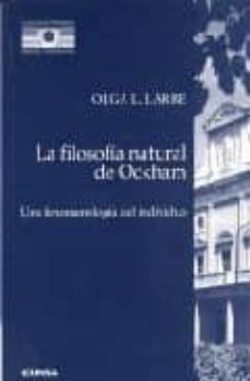 la filosofia natural de ockham: una fenomenologia del individuo-9788431317553