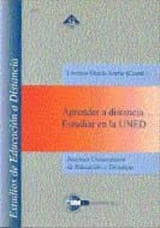 aprender a distancia... estudiar en la uned-lorenzo garcia areitio-9788436236453