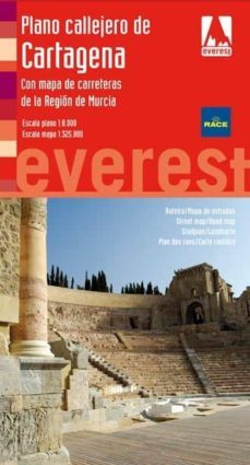 cartagena, murcia: plano callejero y mapa de carreteras-9788444130453