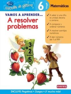 vamos a aprender a resolver problemas de matematicas (escuela de genios)-9788444146553