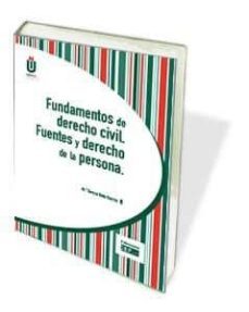 fundamentos de derecho civil. fuentes y derecho de la persona-maria teresa bote garcia-9788445432853
