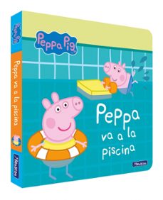 peppa pig va a la piscina (peppa pig. pequeñas manitas)-9788448859053