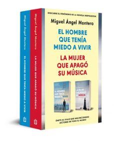 pack miguel angel montero (contiene: el hombre que tenia miedo a vivir   la mujer que apago su musica)-miguel angel montero-9788466389853