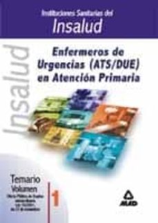 enfermeros/as de urgencia insalud:  temario (vol. i)-9788466509053