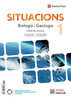 biologia i geologia 1º  eso llibre de consulta+quadern d'aprenentatge situacions catalunya+digital-9788468285153