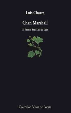 chan marshall (iii premio fray luis de leon)-9788475225753