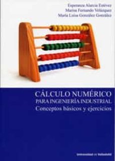 calculo numerico para ingenieria industrial: conceptos basicos y ejercicios-9788484488453