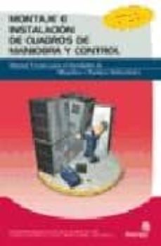 instalador de maquinas y equipos de insdustriales: montaje e inst alacion de cuadros de maniobra y control-pablo comesaña costas-9788496153653