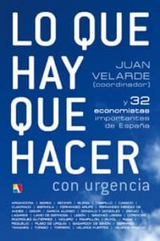 lo que hay que hacer con urgencia-9788497391153