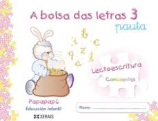 papapapu a bolsa das letras 3 5 años  -galicia-9788497827553