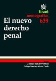 el nuevo derecho penal-gerardo landrove diaz-9788498765953