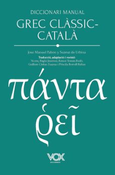 diccionari manual grec classic-catala (3ª ed.)-jose maria pabon suarez de urbina-9788499744353