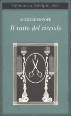 il ratto del ricciolo-alexander pope-9788845924453
