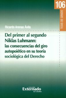 del primer al segundo niklas luhmann: (ebook)-ricardo arenas avila-9789587904253