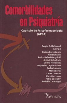 comorbilidades en psiquiatria. capitulo de psicofarmacologia. (ap sa)-sergio a. halsband-9789876490153