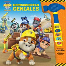 herramientas geniales. libro con martillo sonoro rubble. patrulla canina-9798384602453