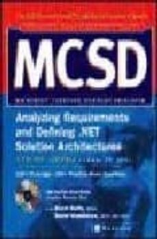 mcsd: analyzing requirements and defining. net solution architect ures study guide (exam 70-300) (incluye cd-rom)-scott duffy-david waddleton-9780072125863