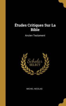 etudes critiques sur la bible-9780270680263