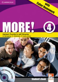 more! level 4 student s book with interactive cd-rom with cyber homework-9780521155663